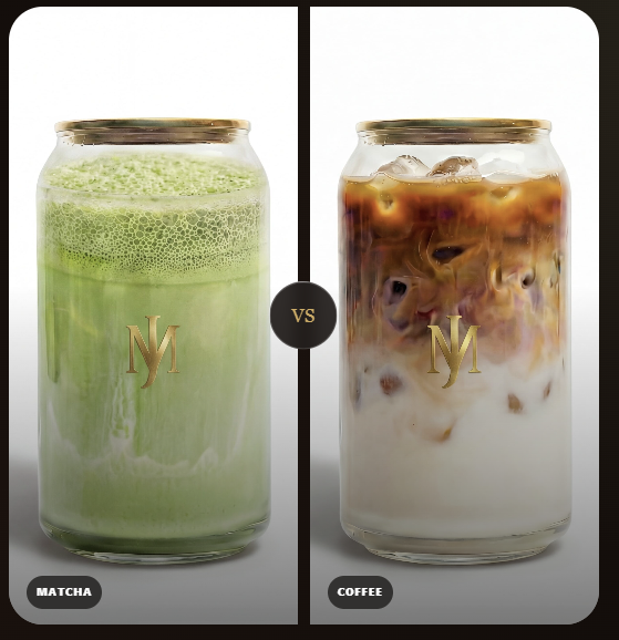 Matcha vs. Coffee