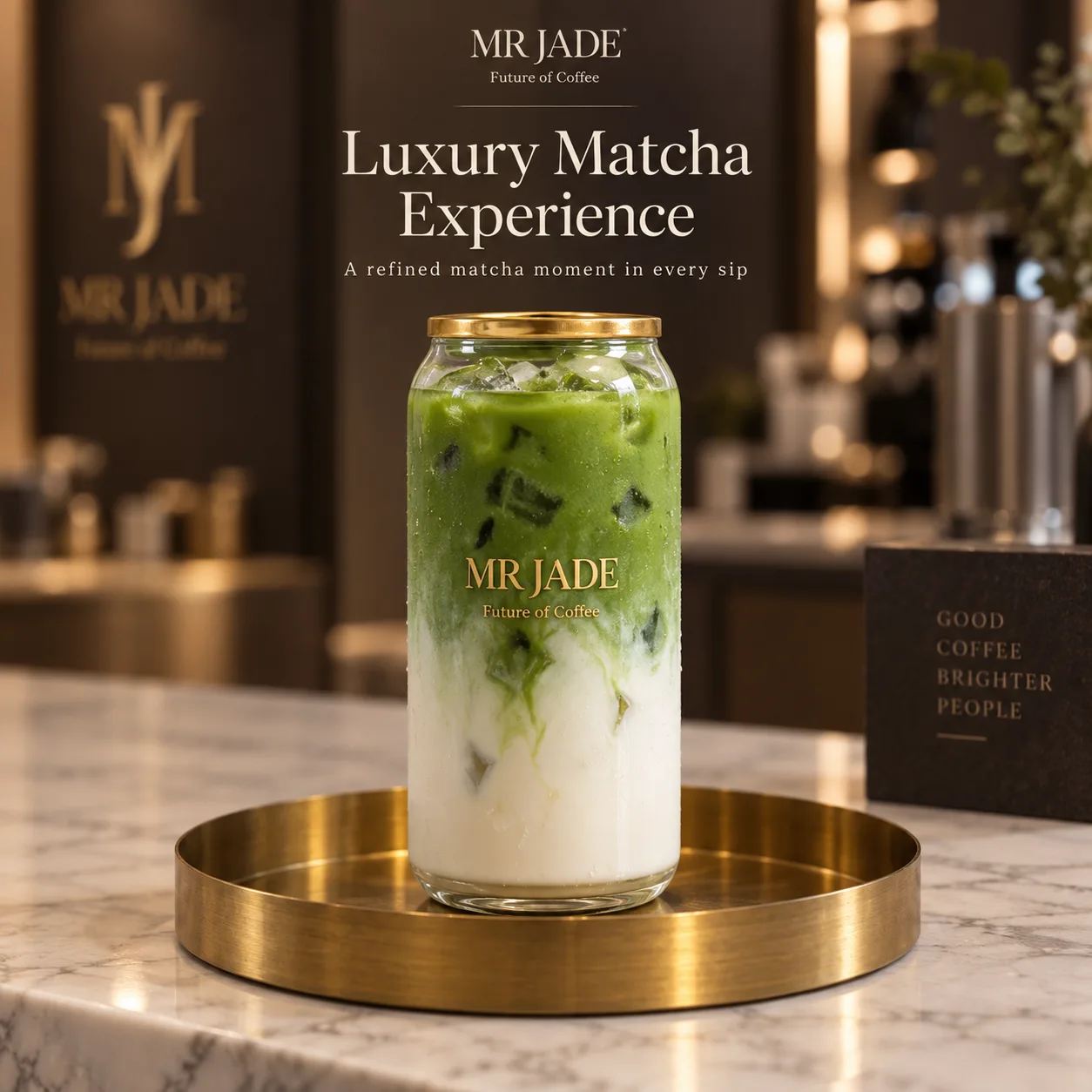 Luxury Matcha Experience at MRJADE Coffee Downtown Dubai