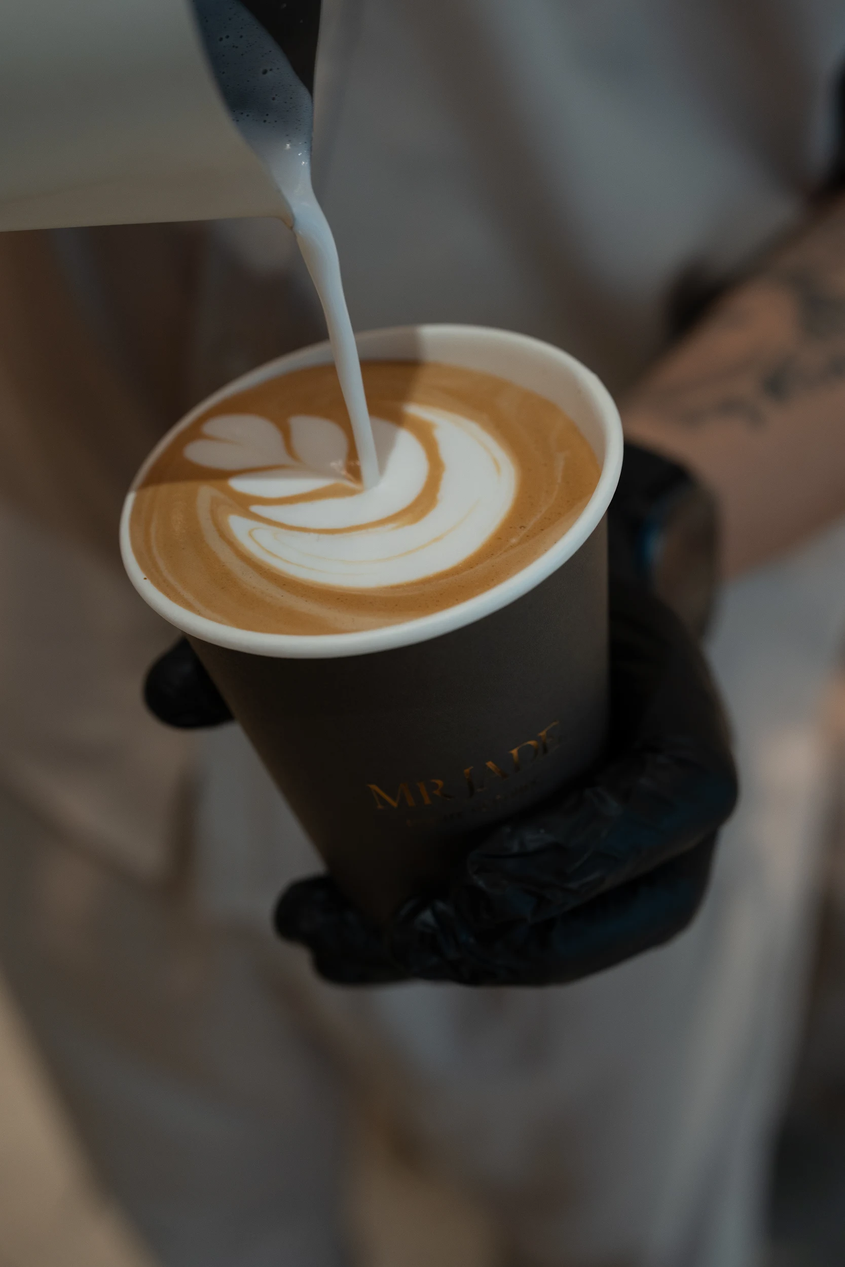 MRJADE Crema signature coffee